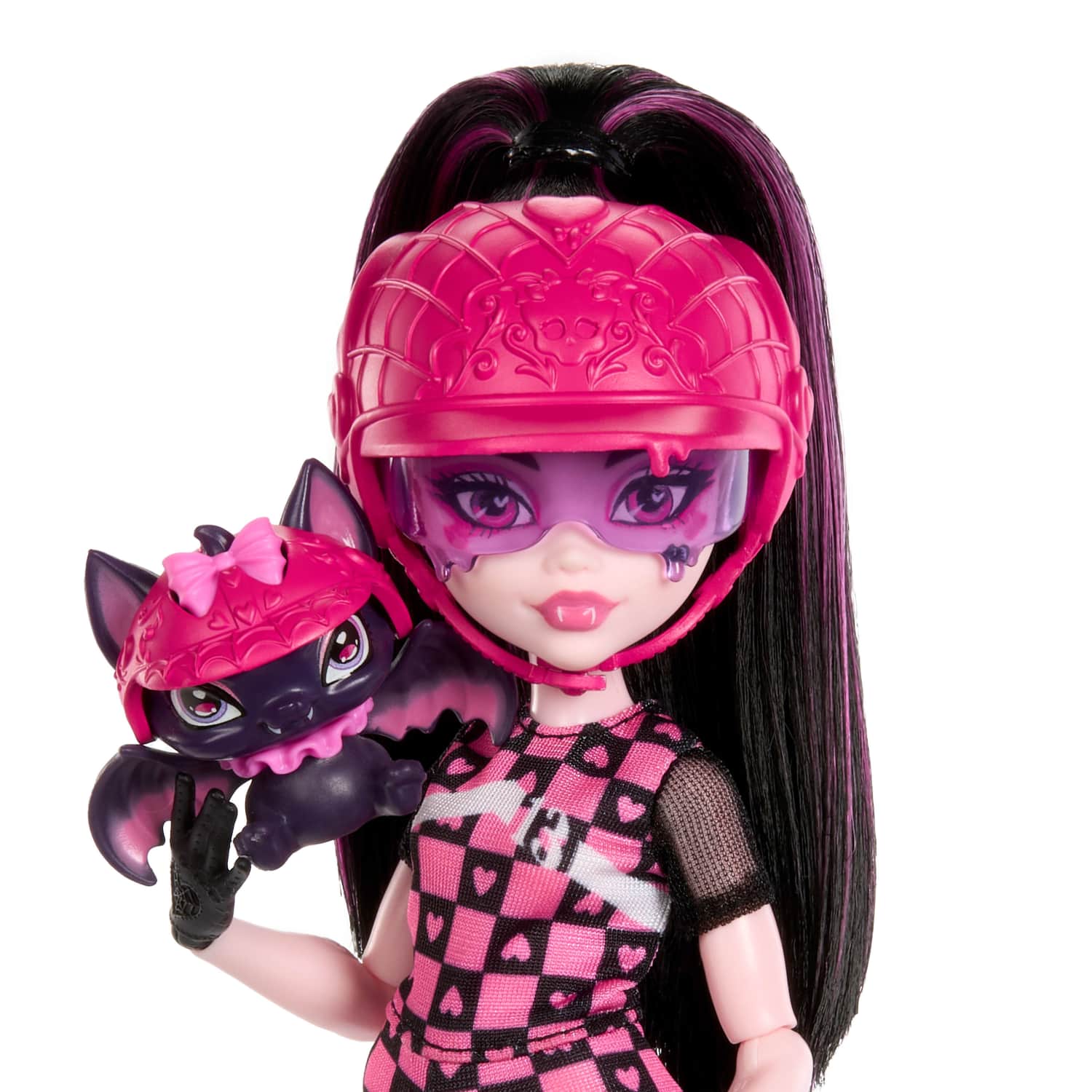 Monster High Mu&ntilde;eca Draculaura Con Scooter Mattel image number null