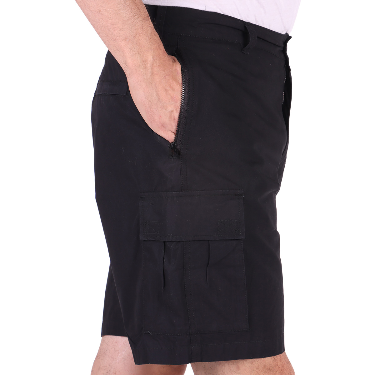 Bermuda Cargo Verde Militar Fukka para Hombre image number null