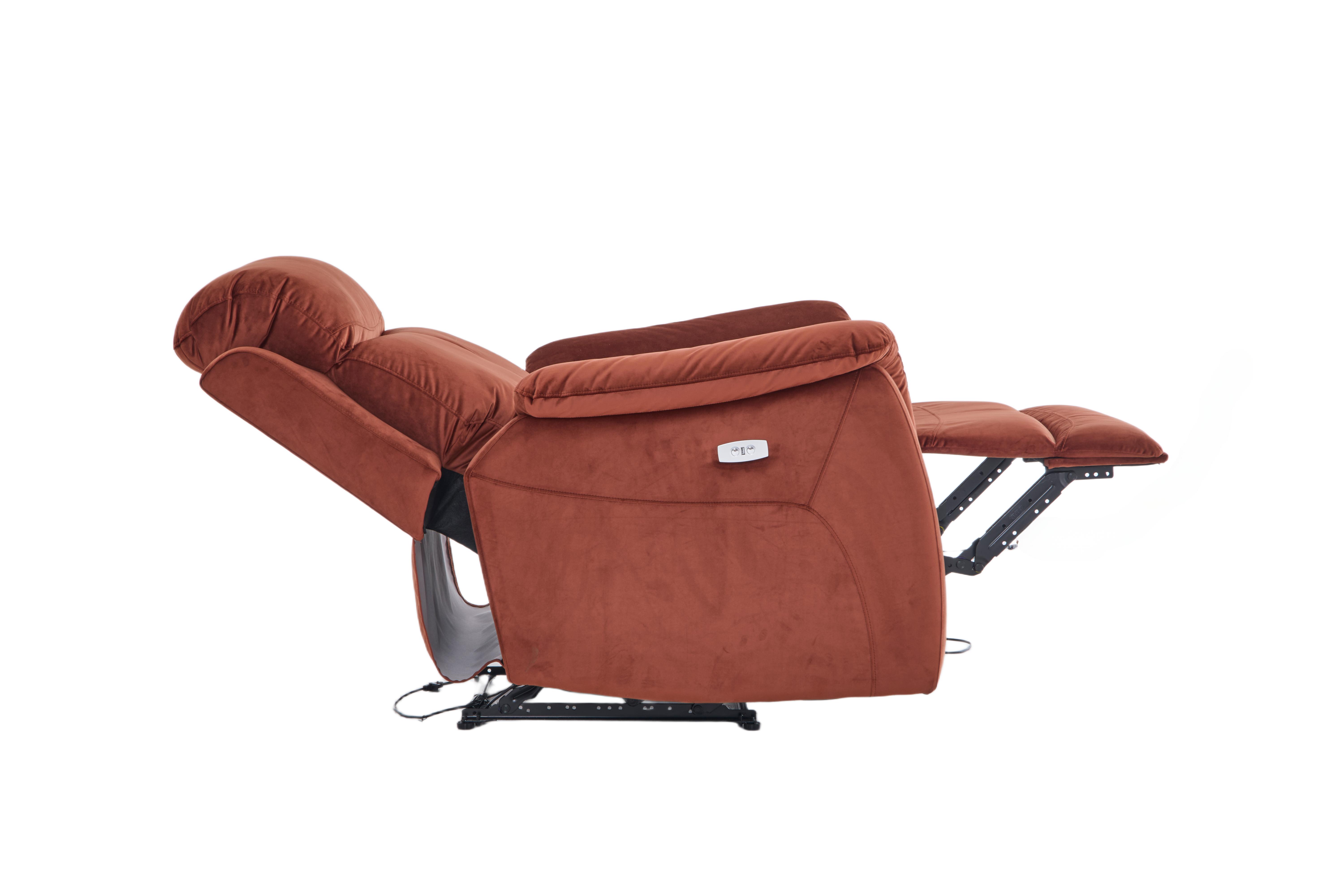 Sill&oacute;n Reclinable Yunnan Naranja image number null