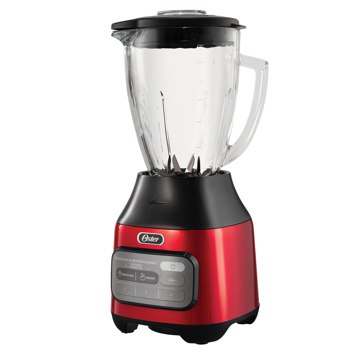 Licuadora Value Plus Reversa Roja 800w Oster image number null