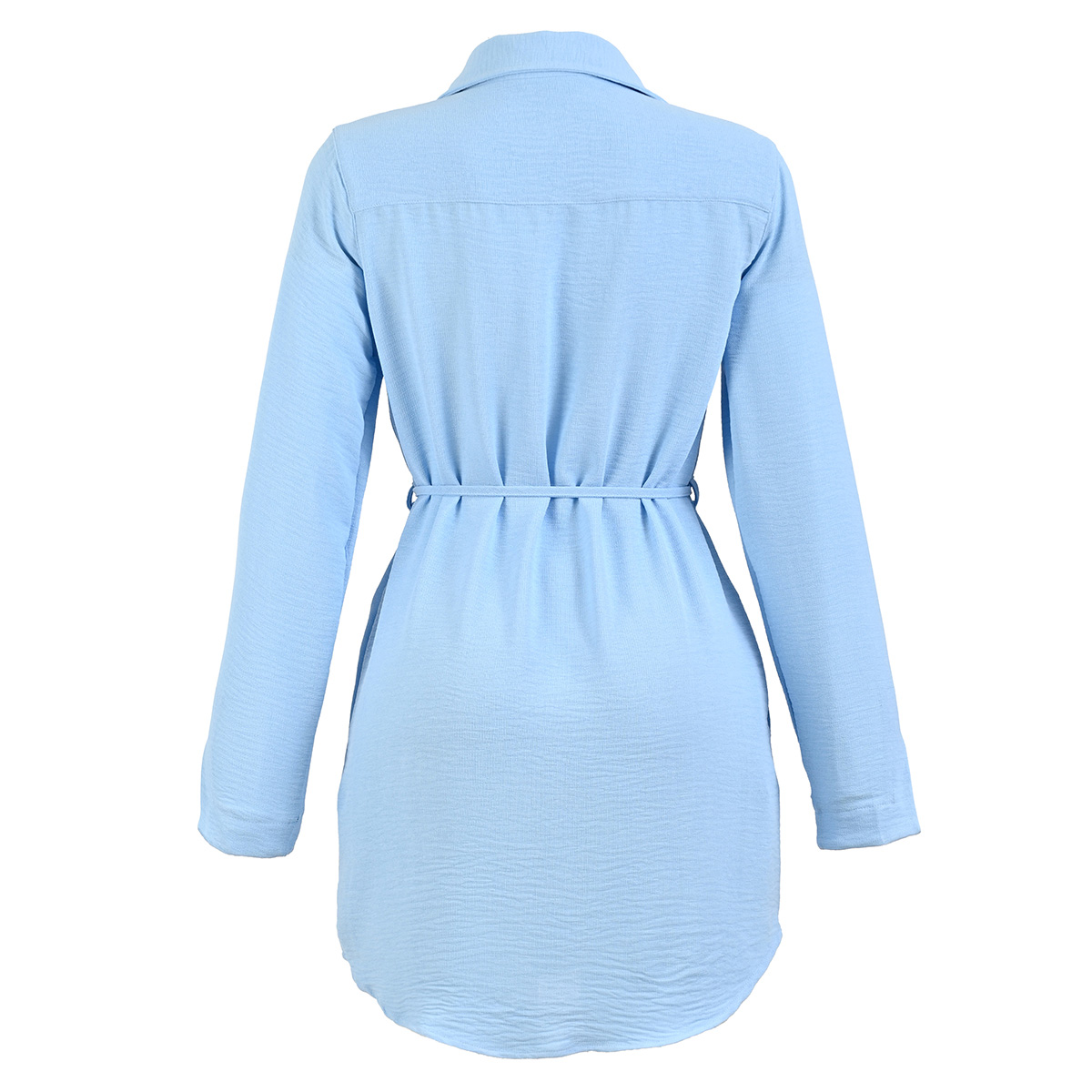 Vestido camisero cielo Noori para mujer image number null