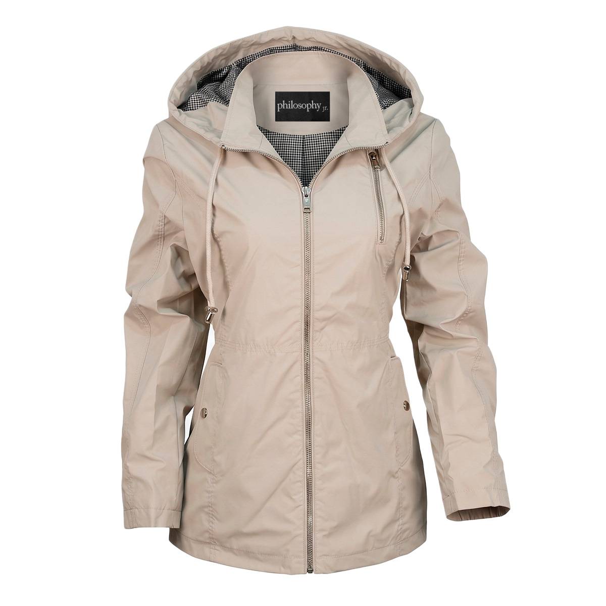 Gabardina De Npu Con Capucha Philosophy Para Mujer Junior image number null