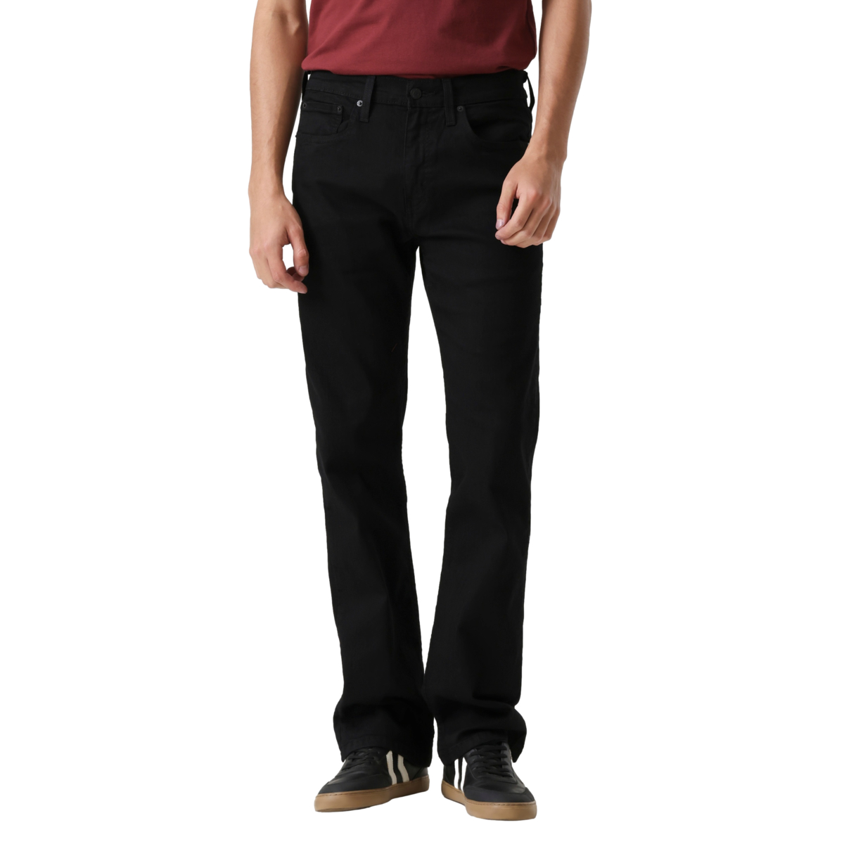 Levi&rsquo;s&reg; 527&reg; Jeans Slim Fit Bootcut Negro para Hombre image number null