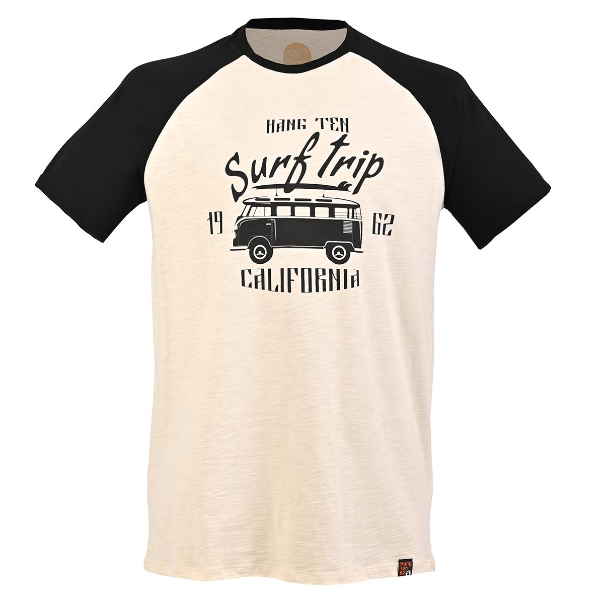 Playera Cuello Redondo Hang Ten Manga Corta para Hombre image number null