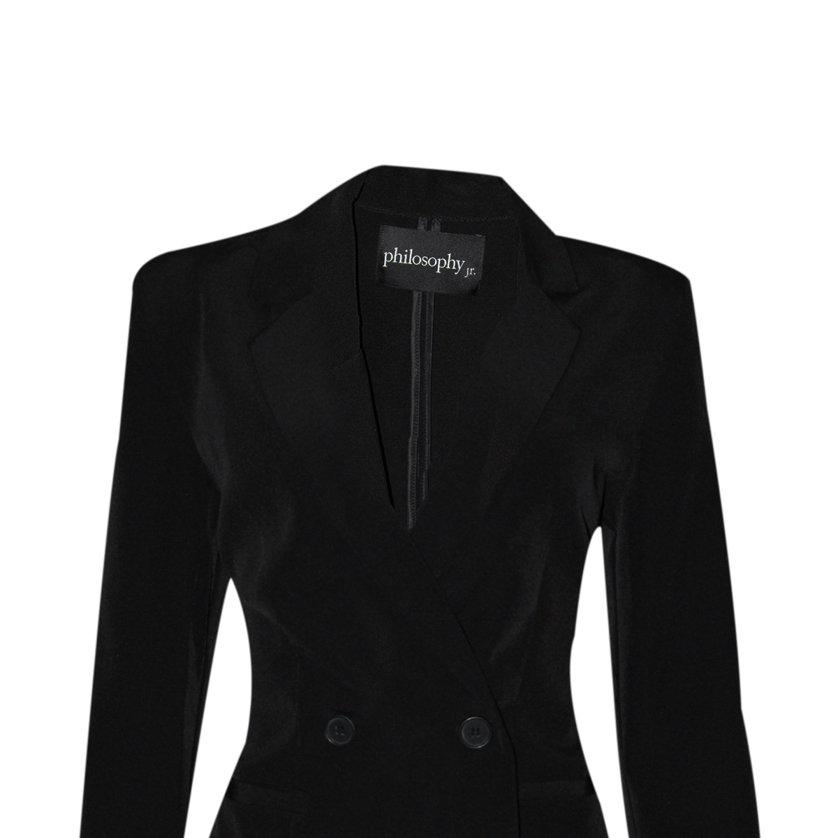 Saco Con Solapa Philosophy  Para Mujer Junior image number null
