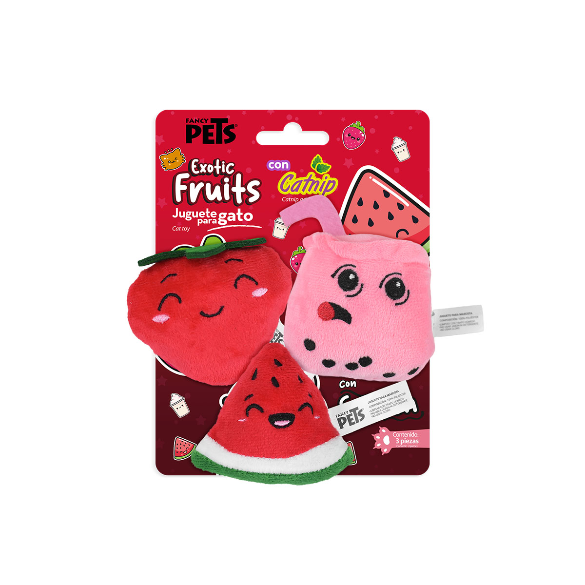 Juguete Para Gato Exotic Fruits Fancy Pets image number null