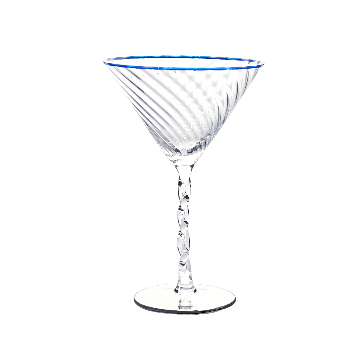 Copa Cocktail Rim Blue Vintage Home image number null