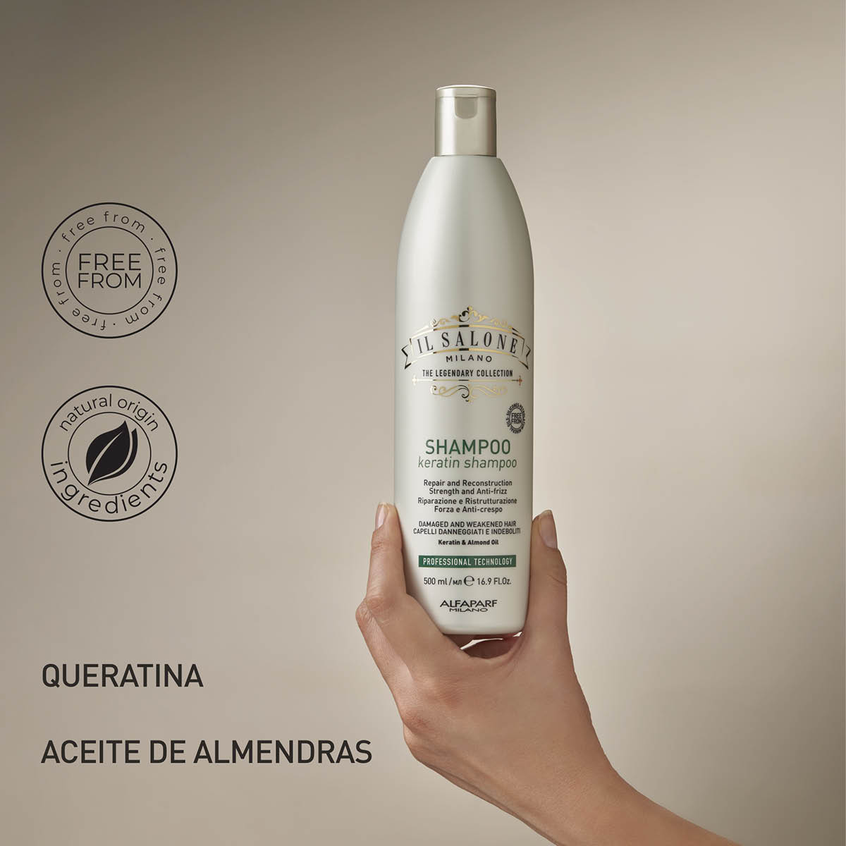 Shampoo Keratina 500Ml Il Salone image number null