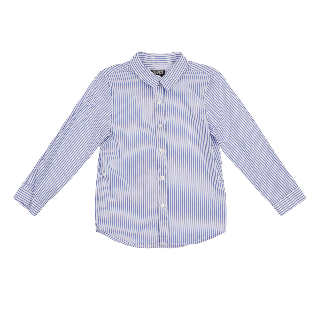 Camisa Manga Larga a Rayas Azul Blanco JEANIOUS para Beb&eacute; Ni&ntilde;o image number null