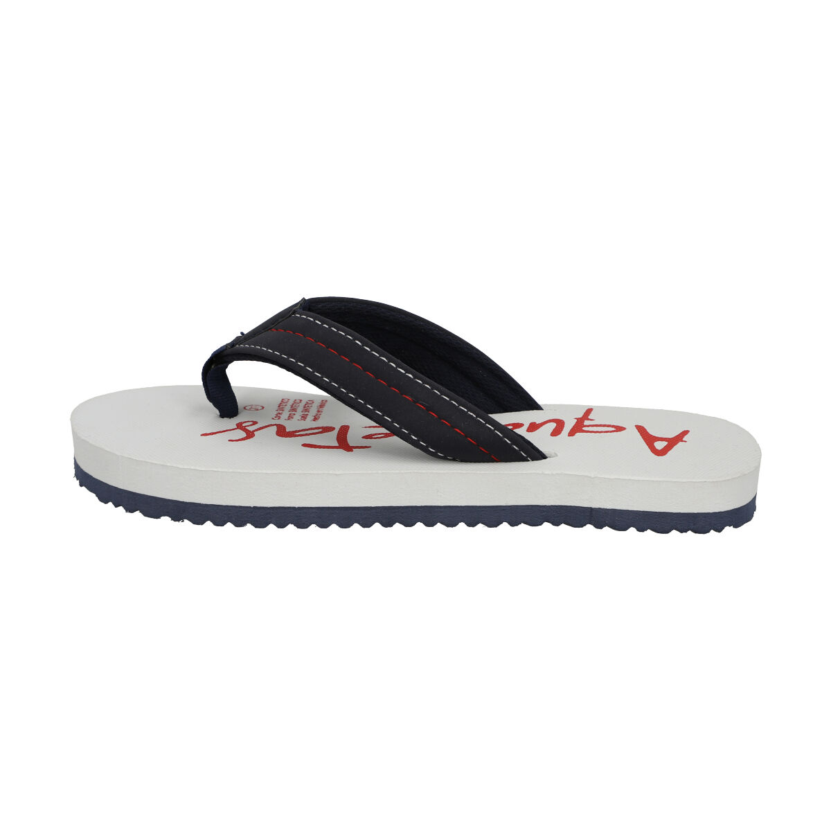 Sandalia Flip Flop 18-23 Blanco Aqualetas para Ni&ntilde;o image number null