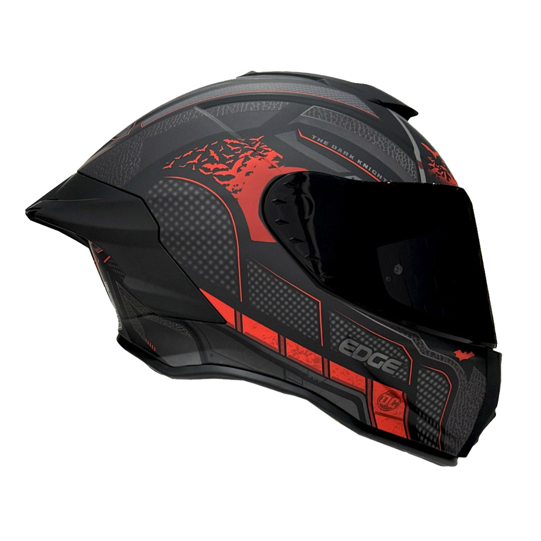 Casco Integral EDGE Shanghai DC Batman Red image number null