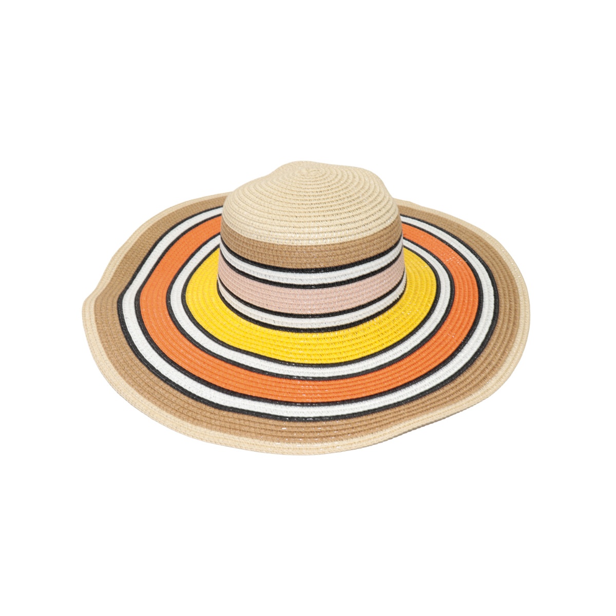 Sombrero De Playa Color Block A Phi By Philosophy Jr image number null