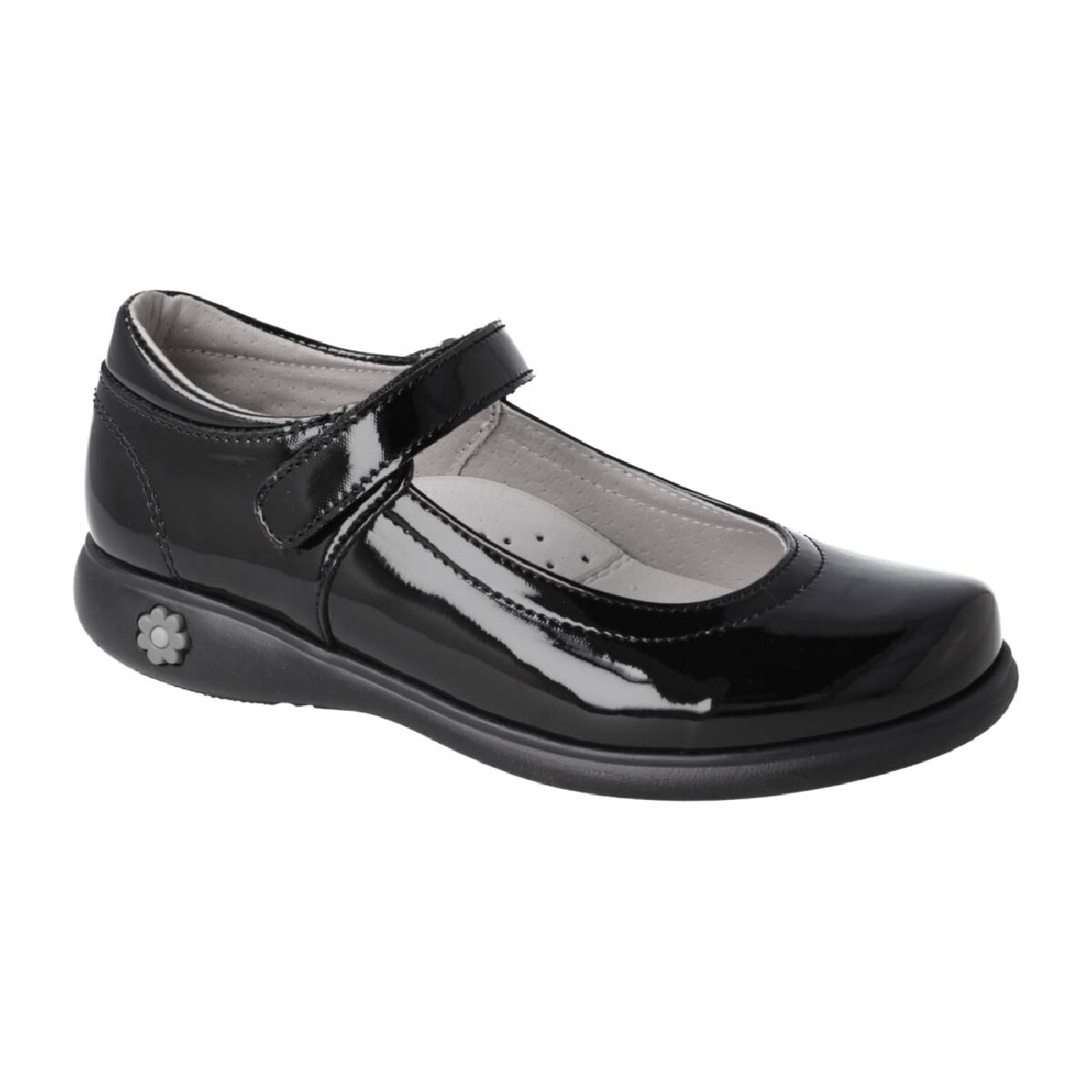 Zapato Escolar Karsten de Charol 22-24 Color Negro image number null