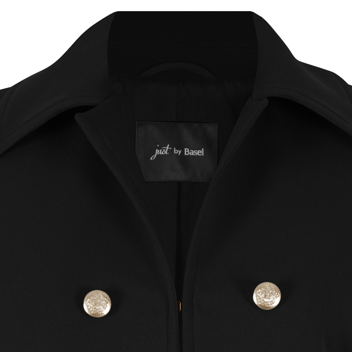 Saco 3/4 con doble botonadura para Mujer Petite JUST BY BASEL image number null