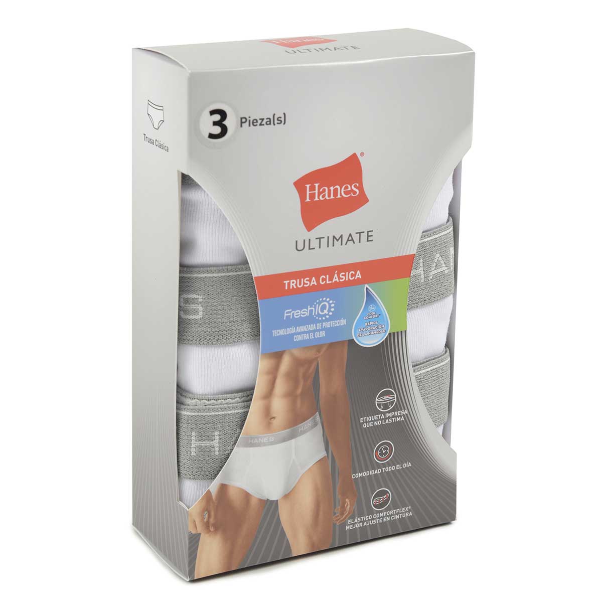Trusa Para Hombre 3 Pack Hanes image number null