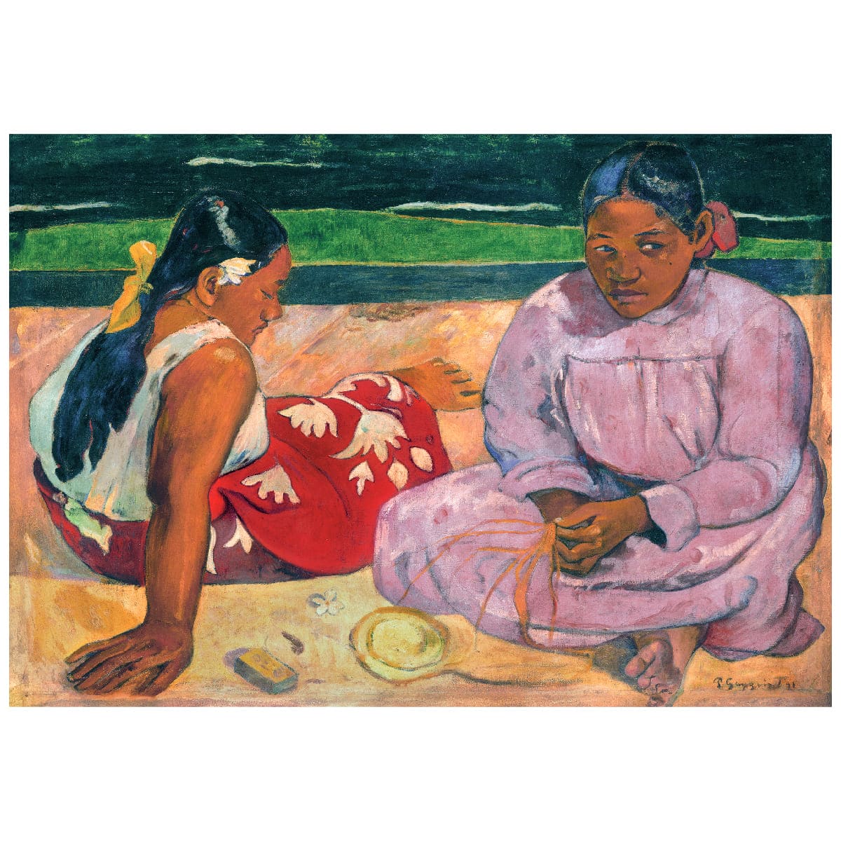 Rompecabezas Clementoni 1000 Piezas Museo Mujer Tahit image number null
