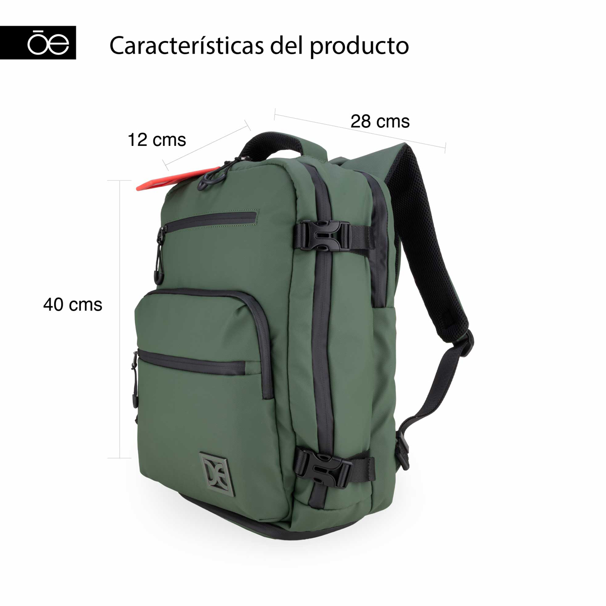 BackPack PortaLapto SS 2EQCO26831VER Cloe image number null