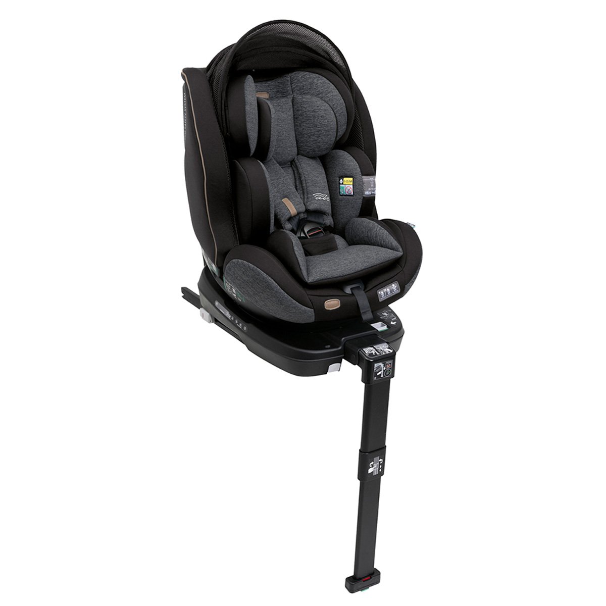 Autosiento Seat3Fit Negro Melange Chicco image number null