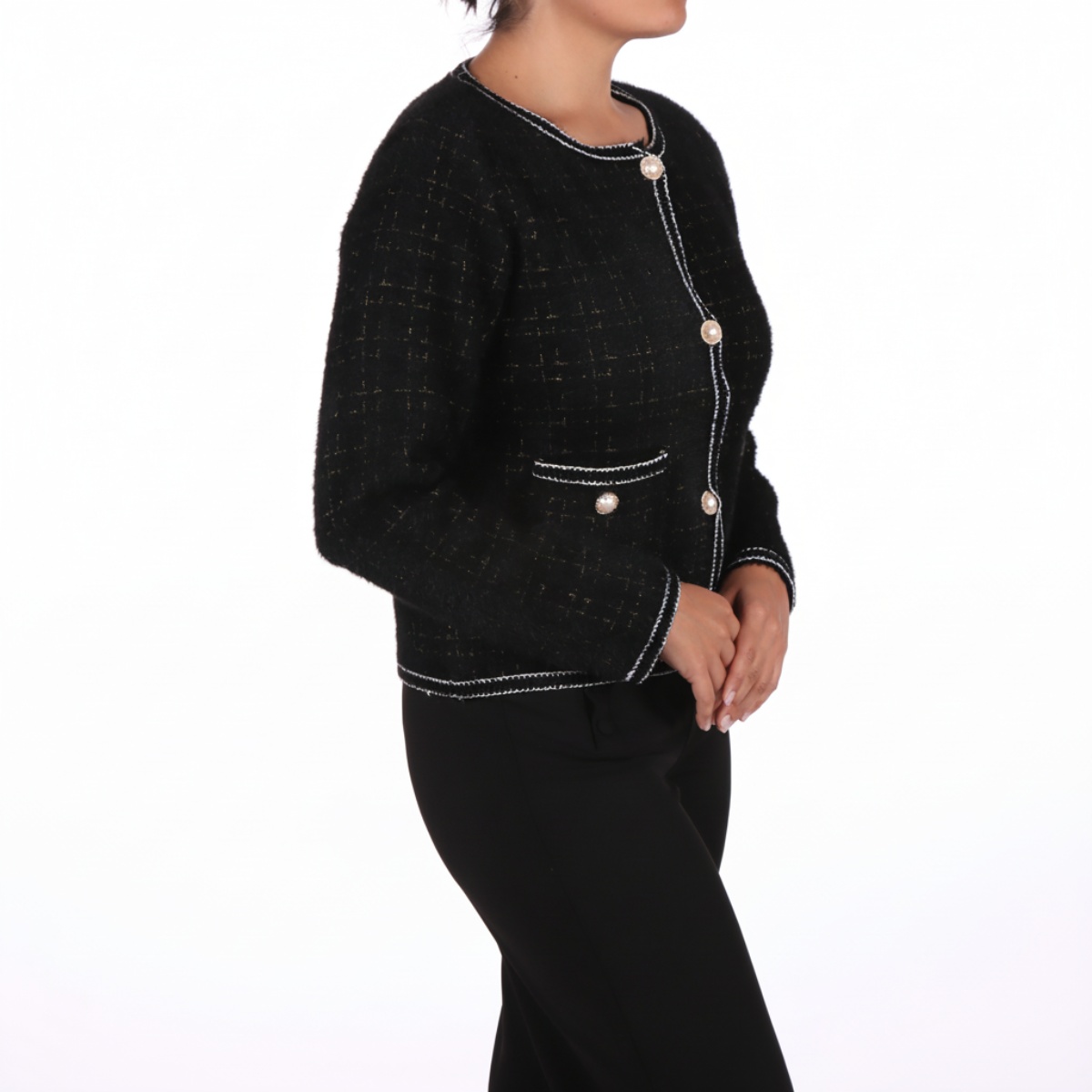 Blazer Con Botones Philosophy Jr Petite Para Mujer image number null