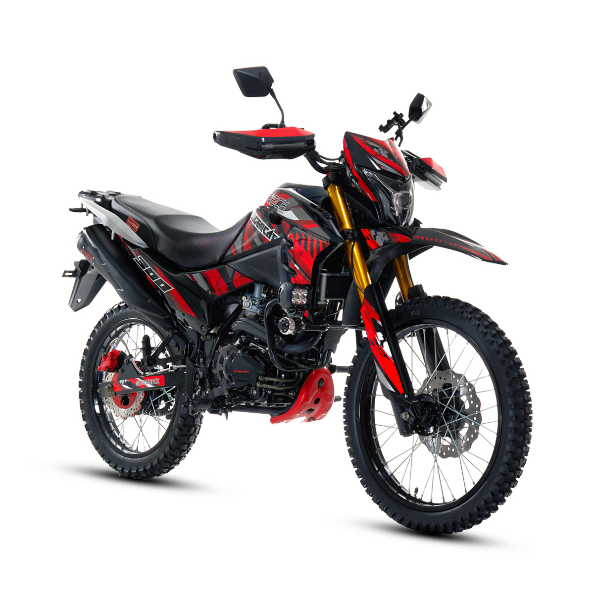 Motocicleta Doble Proposito Treck Motors Tigercat 300 Rojo 2026 image number null
