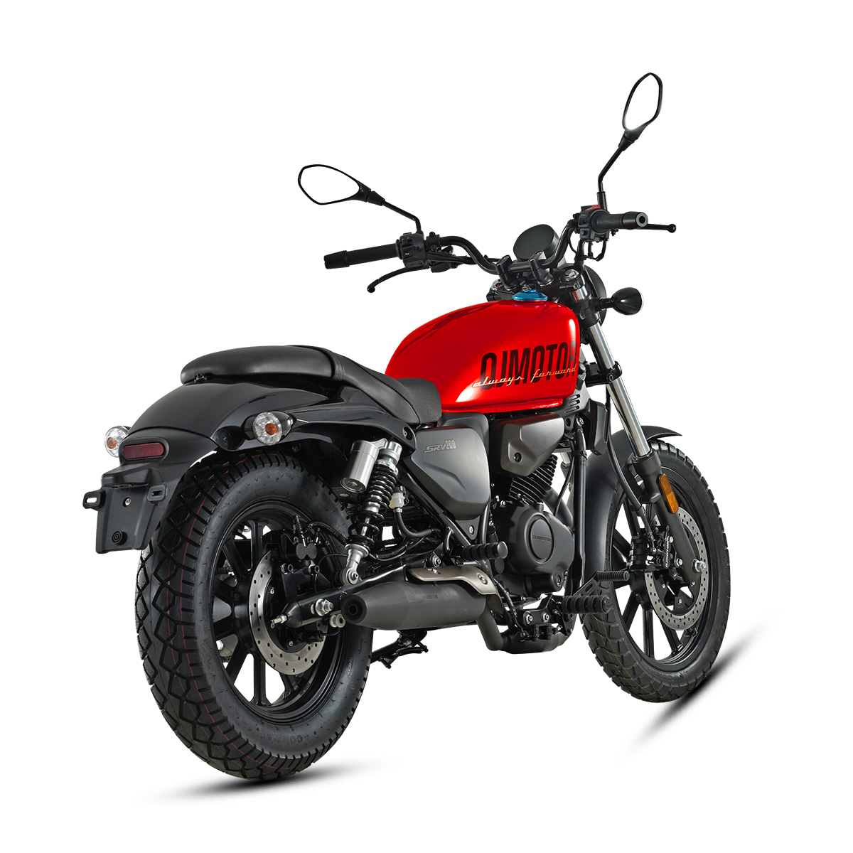 Motocicleta Chopper Qjmotor Srv 200 2025 Rojo image number null