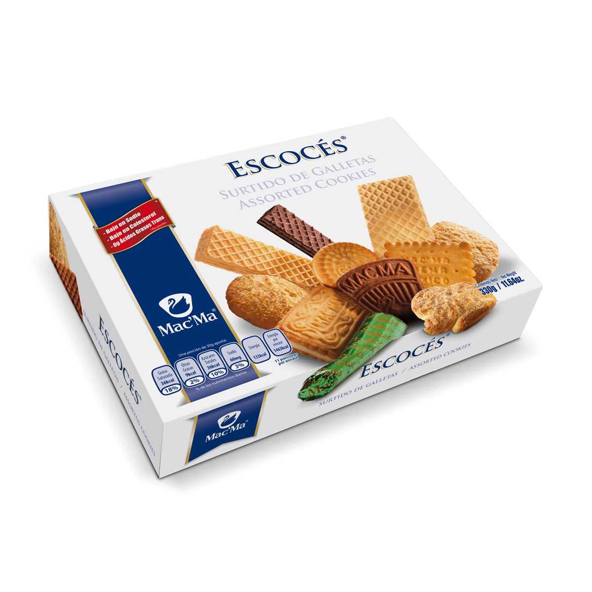 Galletas Escoc&eacute;s 330 g  Macma image number null