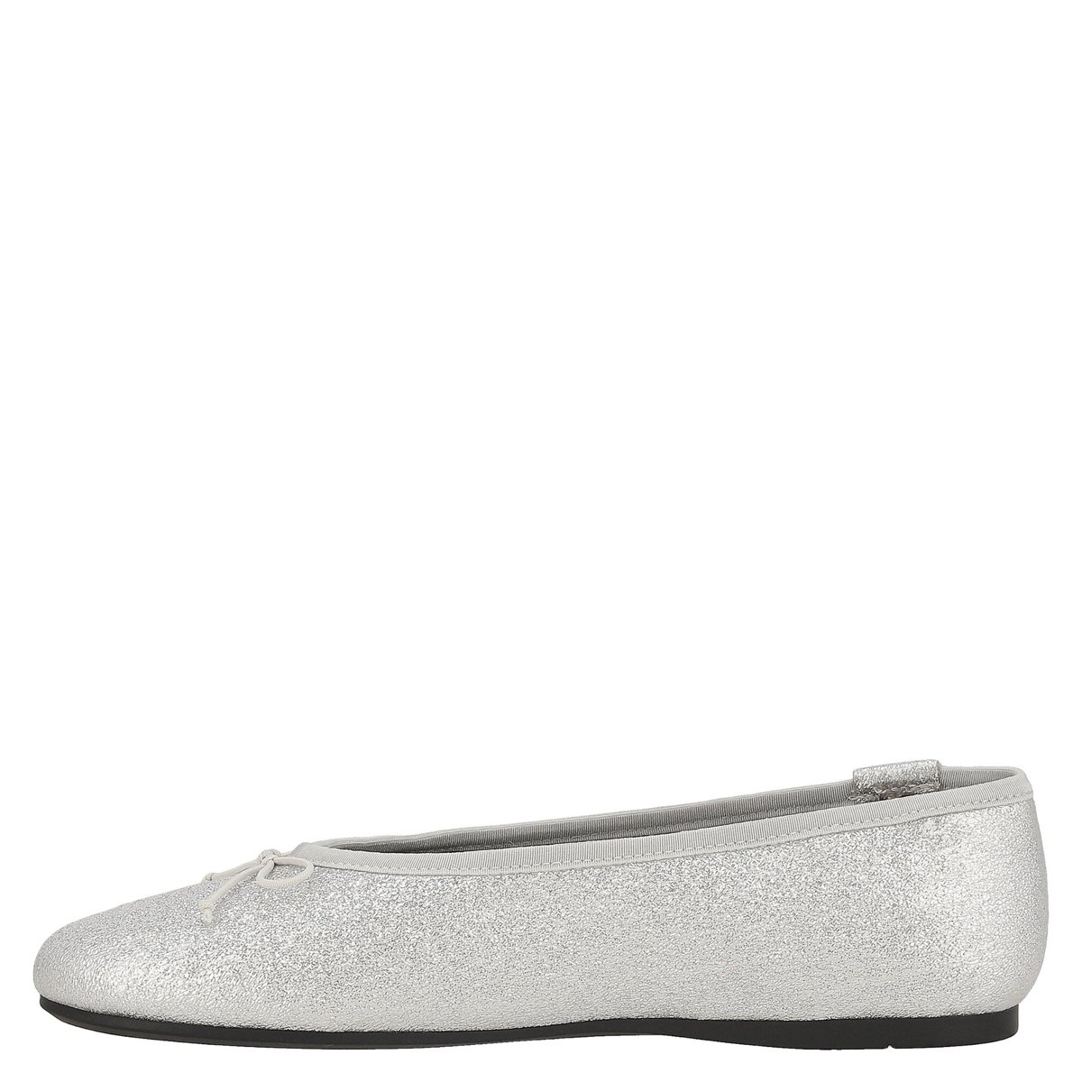 Ballerinas Plateadas Westies con Aplicaci&oacute;n de Mo&ntilde;o para Mujer image number null