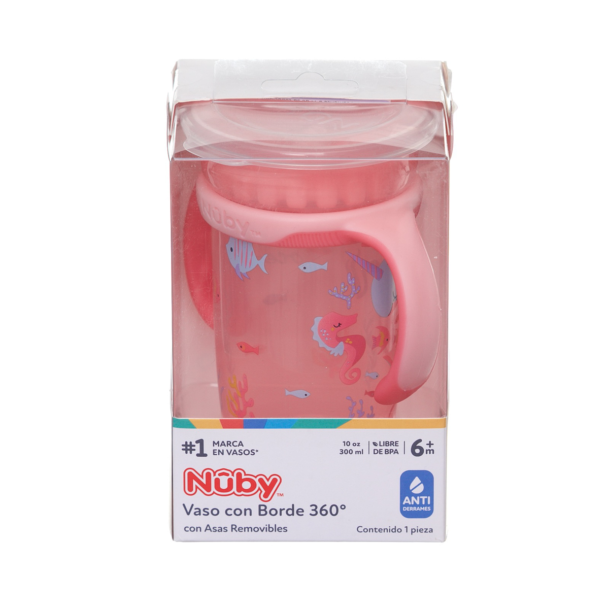 Vaso 360 Unicornio para beb&eacute; Nuby image number null