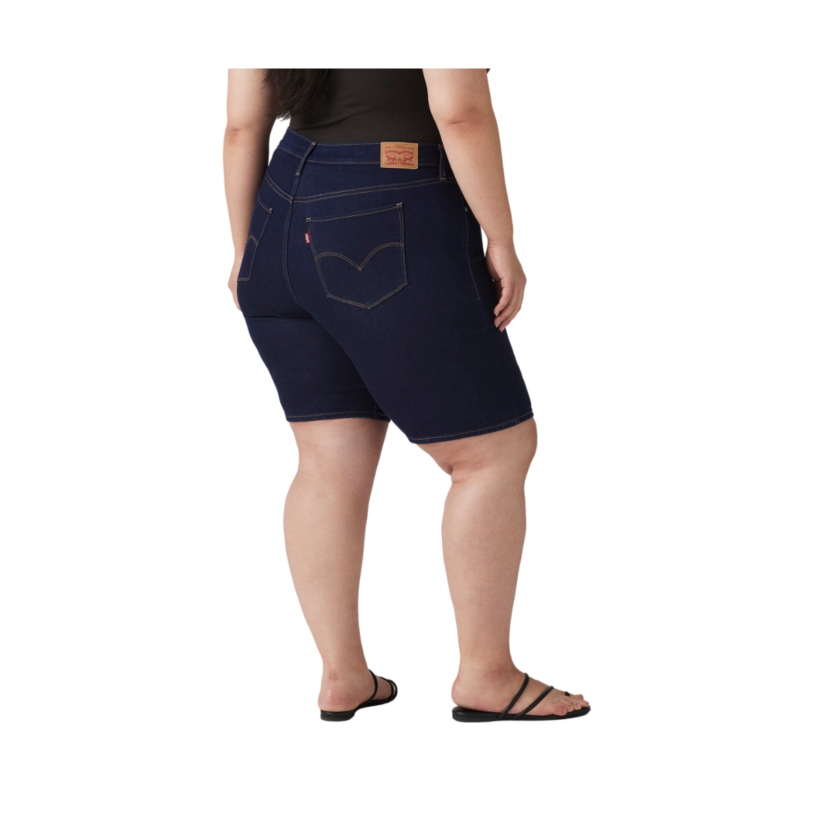 Bermuda Denim Regular Levis para Mujer Curvy image number null