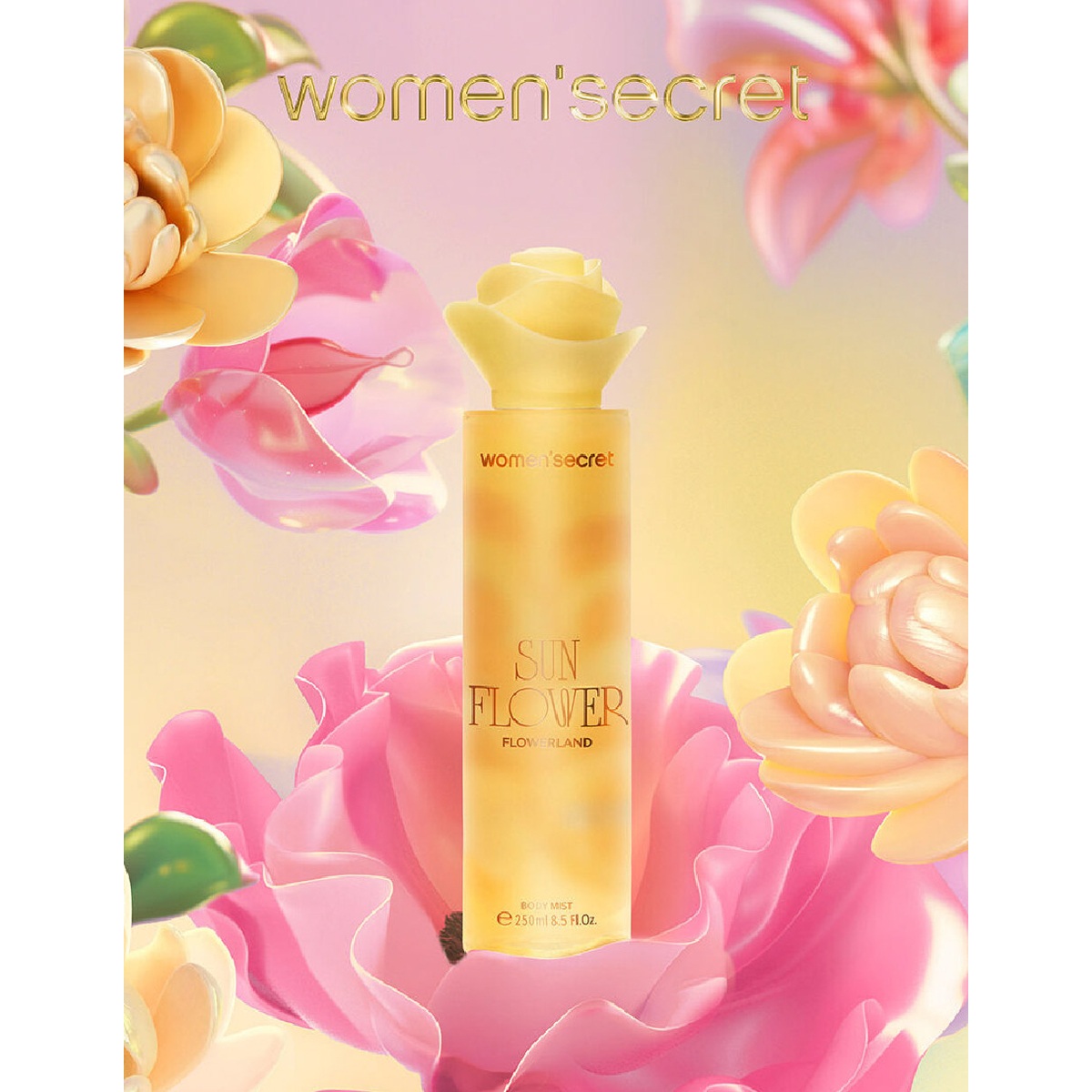 Body Mist Women Secret Flowerland Sunflower 250ml para Mujer image number null
