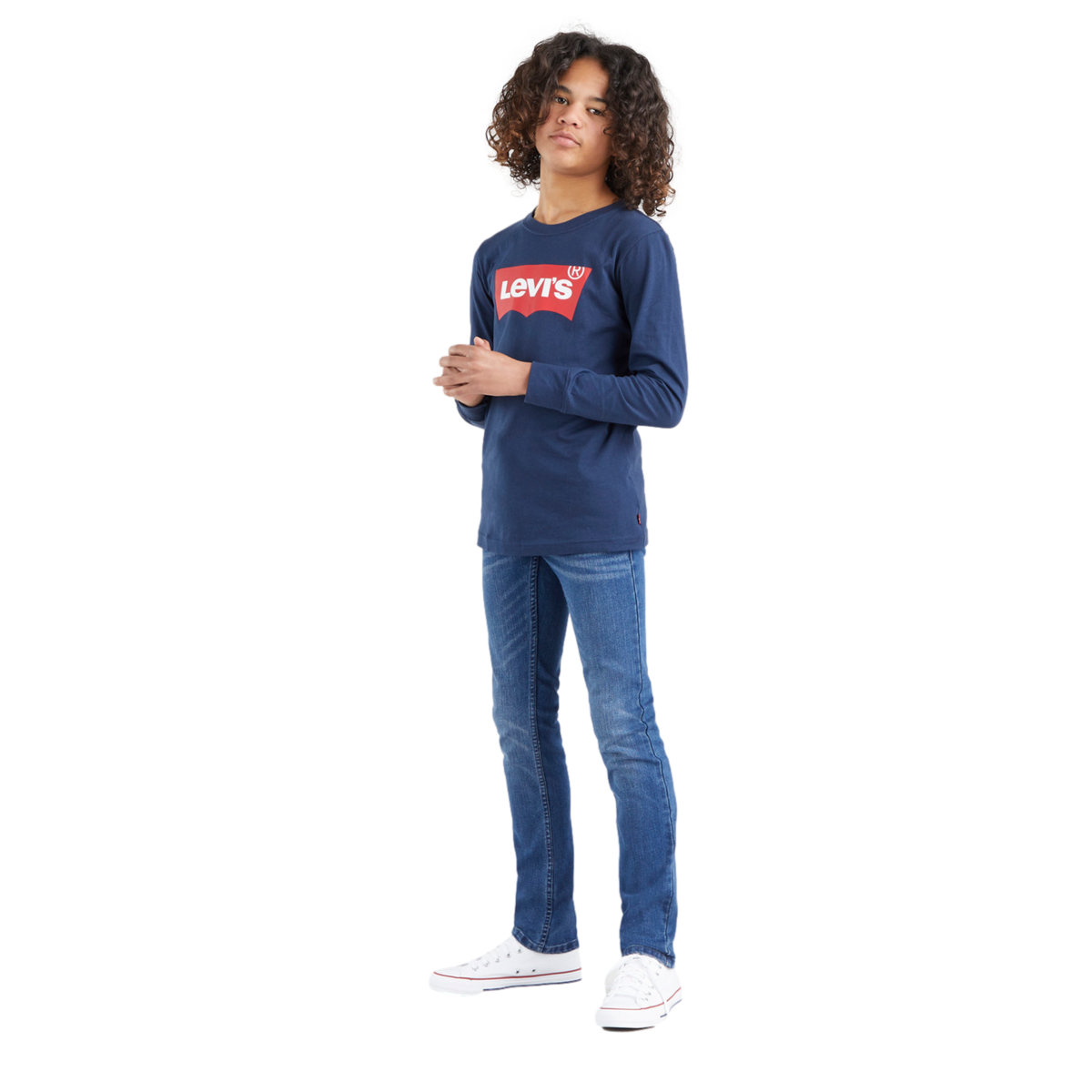 Jeans Skinny Fit Levi's Performance Para Ni&ntilde;o image number null