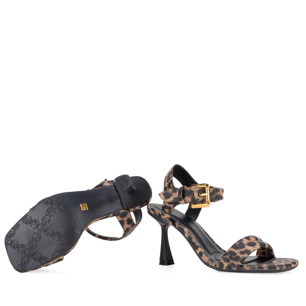 Sandalia Pulsera Ajustable Cloe Animal Print con Aplicaci&oacute;n Hebilla para Mujer image number null