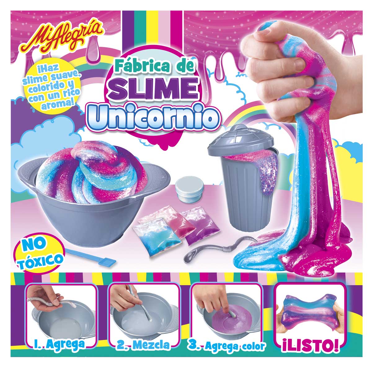 Fabrica De Slime Unicornio Mi Alegria image number null