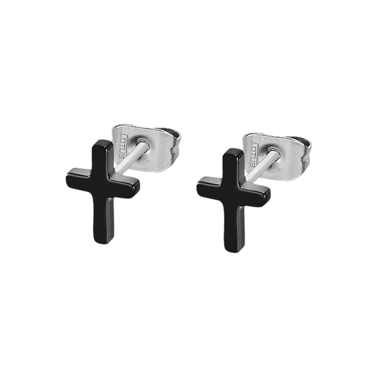 Pendientes de Cruz Lotus Style Men Earrings para Hombre image number null