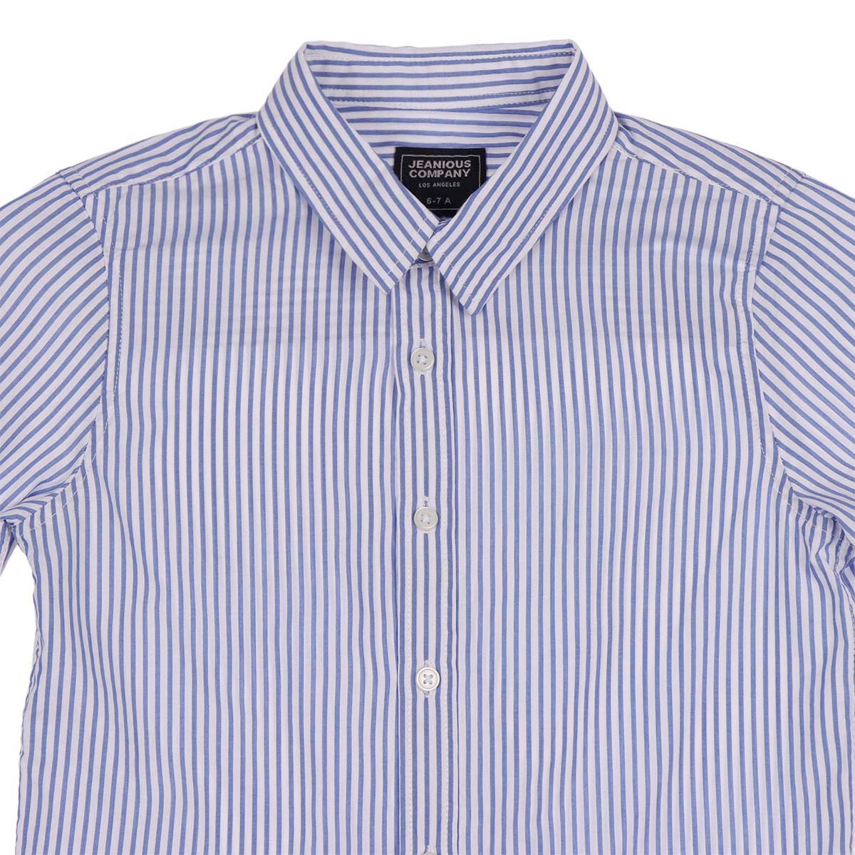 Camisa a Rayas Manga Larga  Algod&oacute;n JEANIOUS oara Ni&ntilde;o image number null