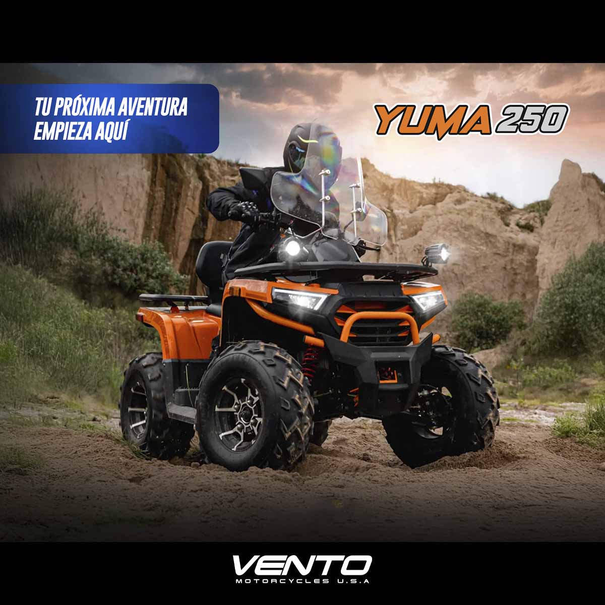 Cuatrimoto Vento Yuma 250 Cc Naranja 2027 image number null