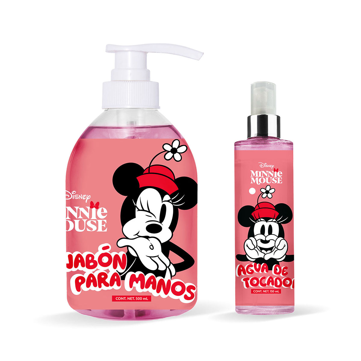 Set Jab&oacute;n para Manos 500 ml + Body Mist Minnie 150ml image number null