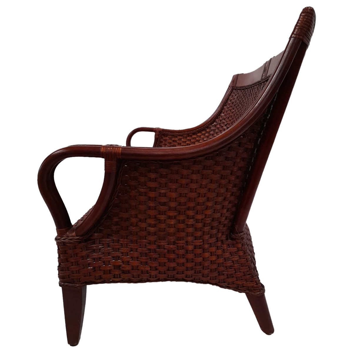 Temari Settee Brown Vintage Home image number null
