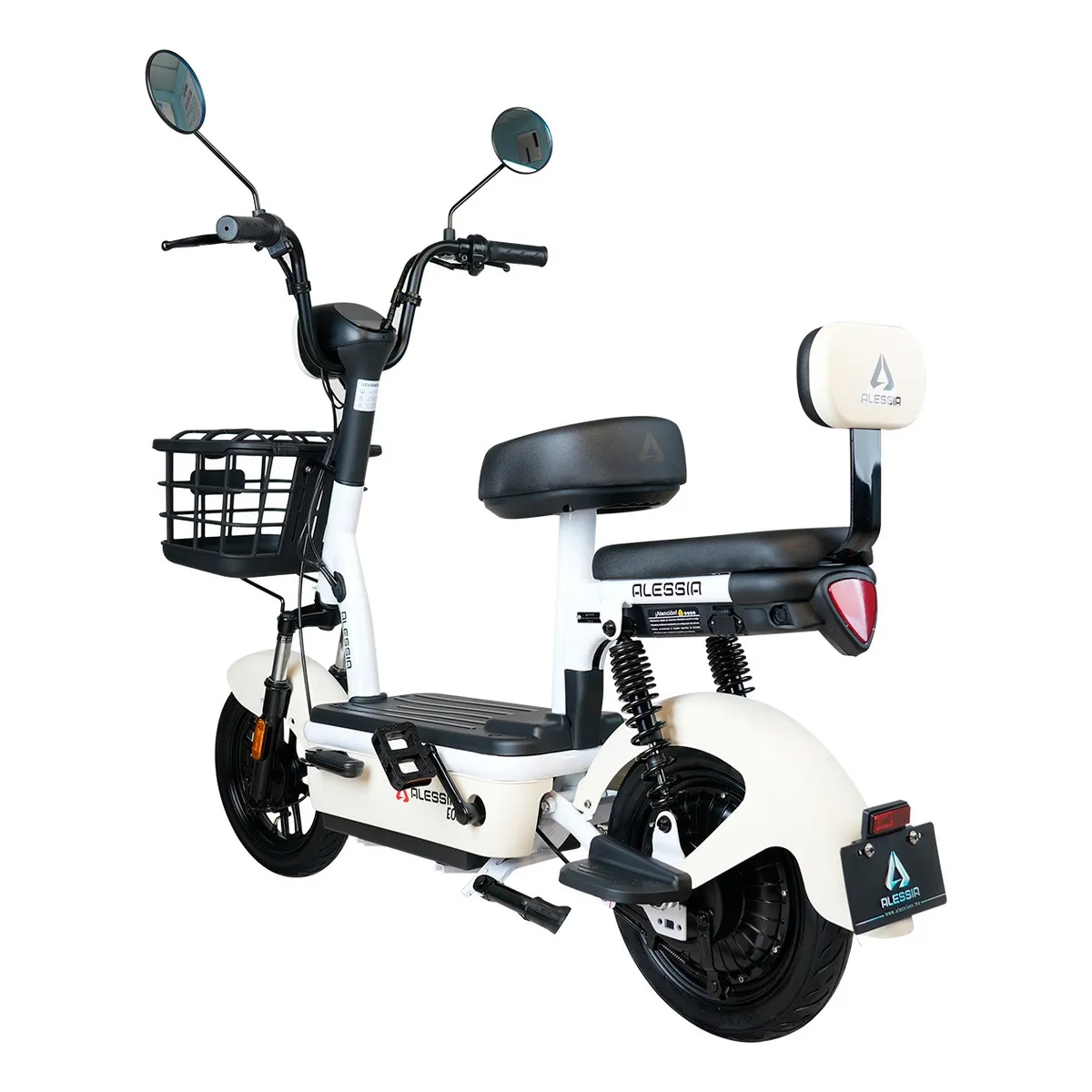 Bicicleta El&eacute;ctrica Alessia Ebikeii Beige image number null
