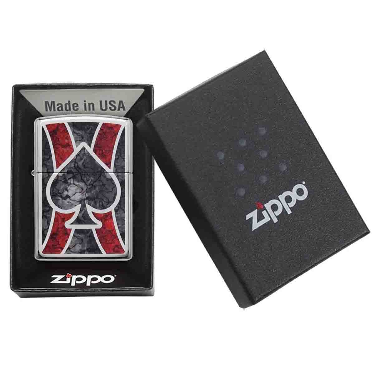 Encendedor Cromado Con Dise&ntilde;o Zippo image number null