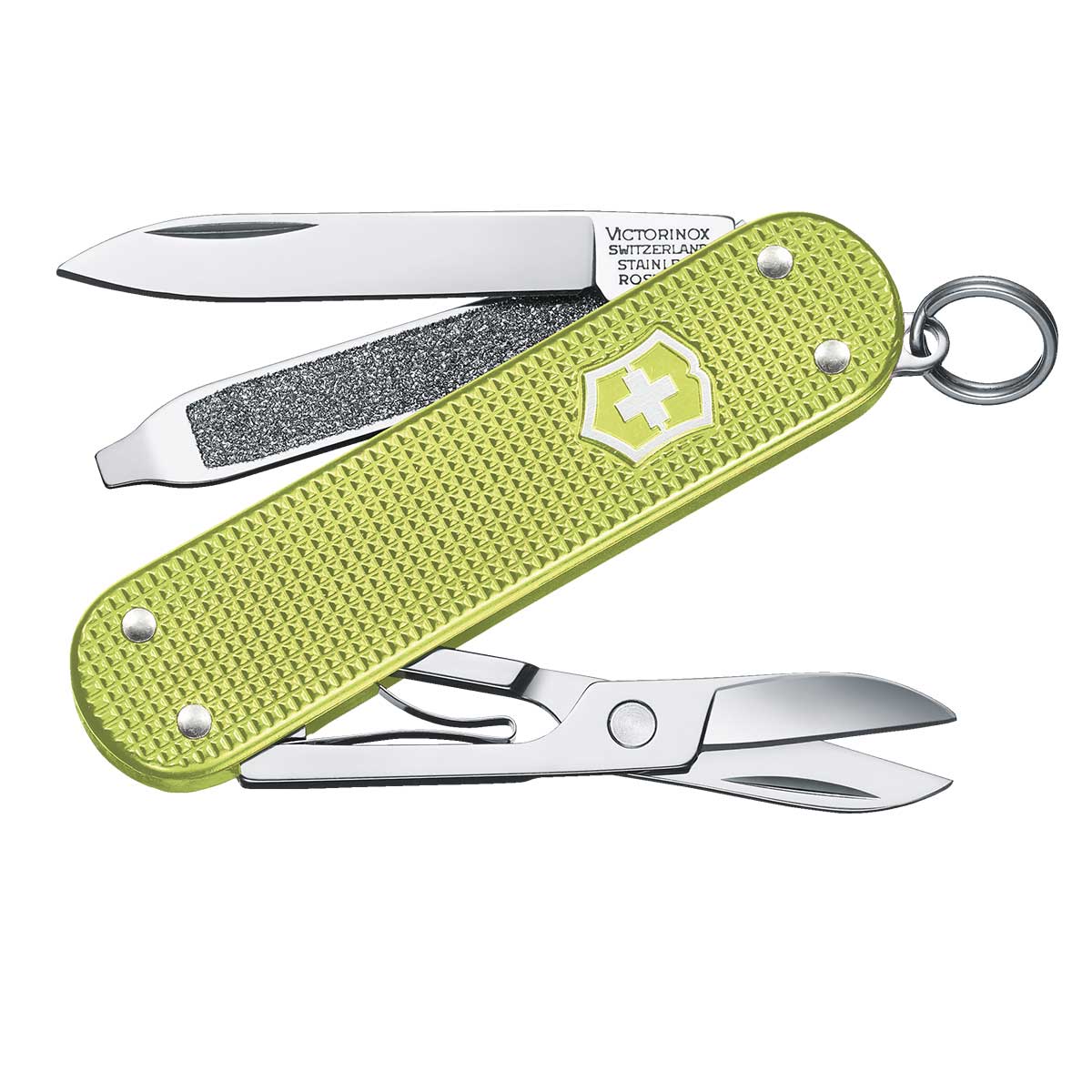 Navaja Victorinox Classic&nbsp; Lime Twist Alox 58Mm 5 Usos&nbsp; Modelo 0.6221.241G image number null