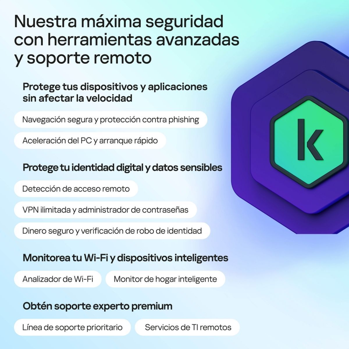 Kaspersky premium 3 dispositivos 1 a&ntilde;o image number null