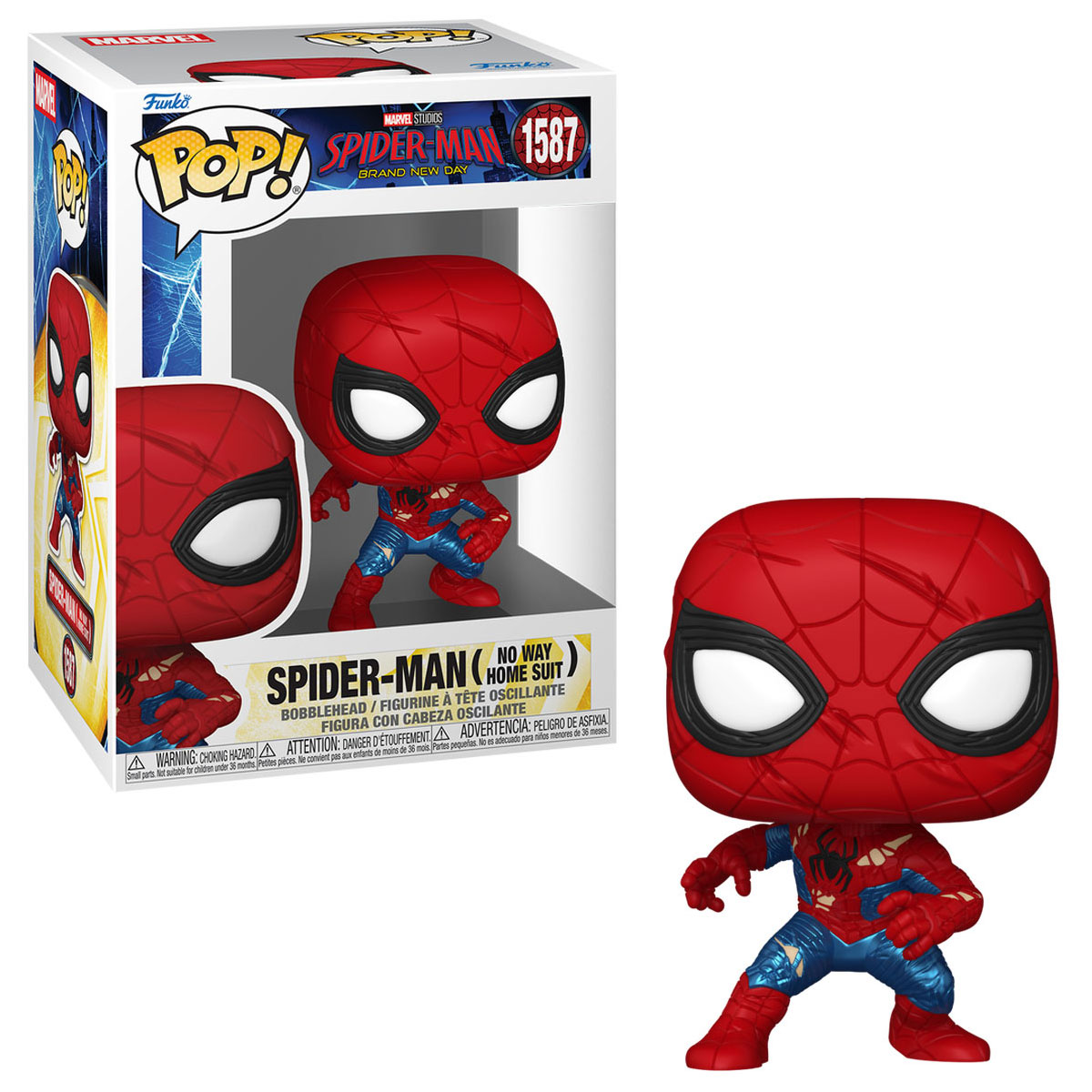 Funko Pop Marvel Spiderman Brand New Day image number null