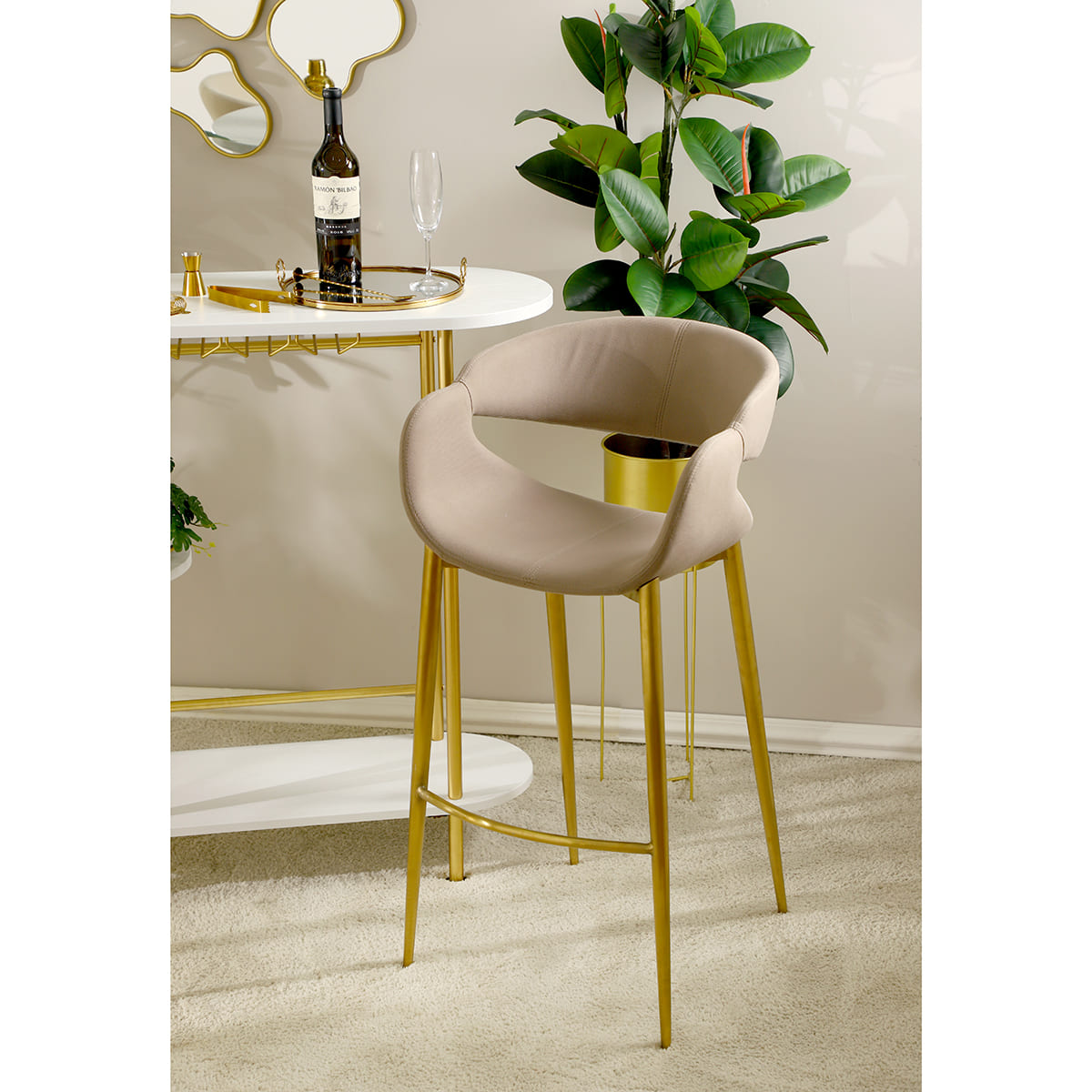 Silla Alta Colecci&oacute;n Golden Style CONCEPTS LIFE image number null