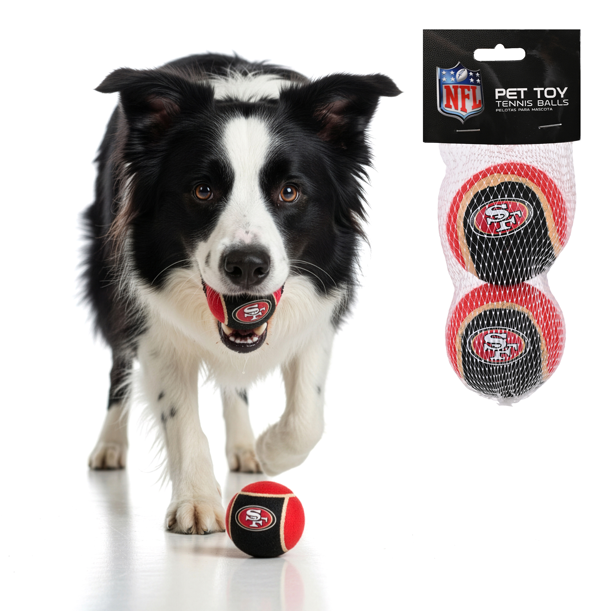 Set 2 Pelotas Tipo Tenis San Francisco Nfl image number null