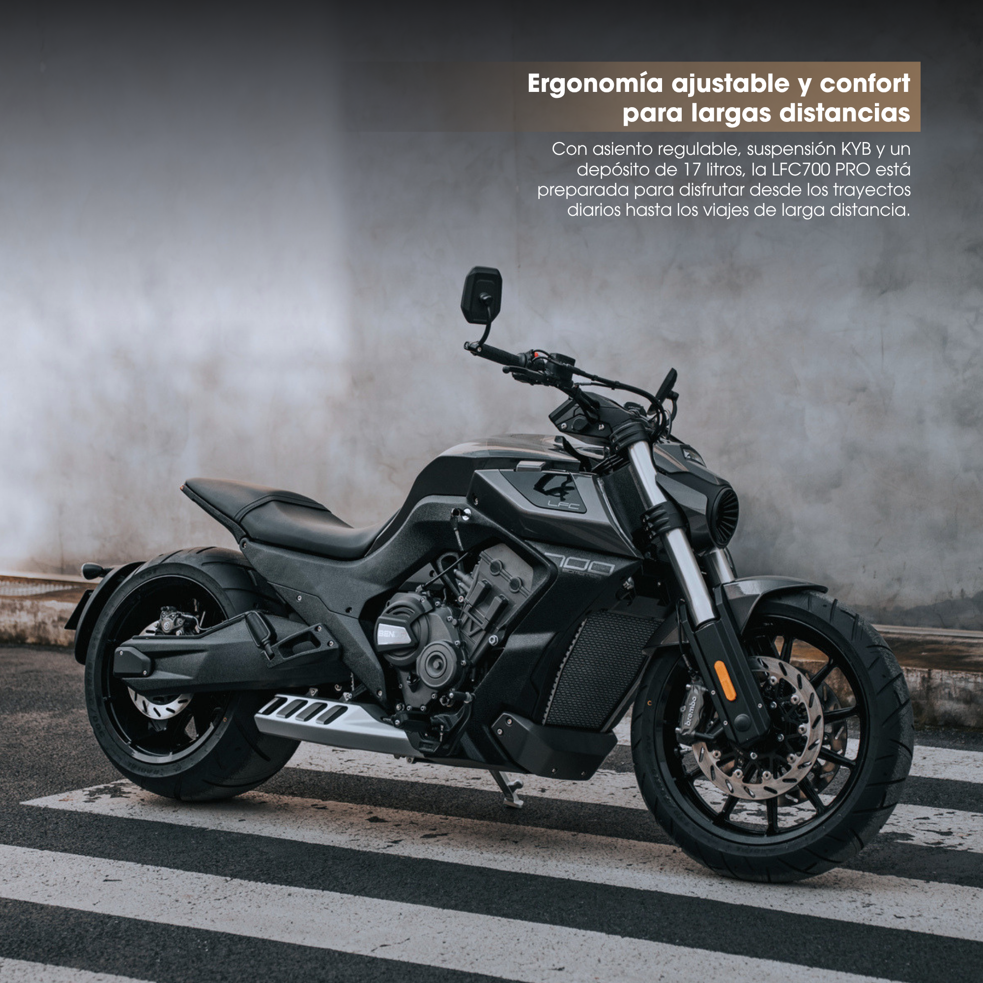Motocicleta Benda Lfc 700 Pro Negro 2026 image number null