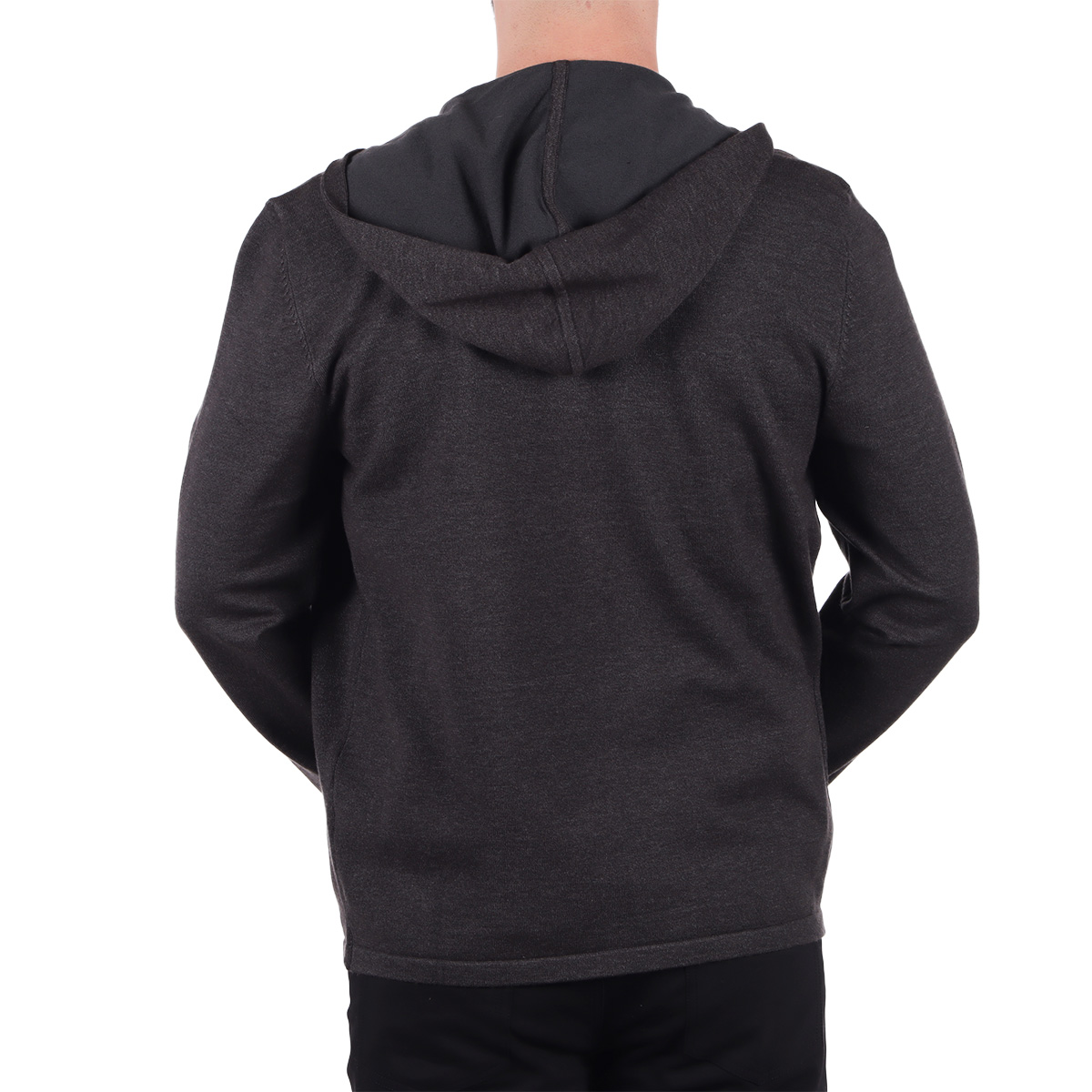 Sudadera Abierta con Capucha Bruno Magnani para Hombre image number null