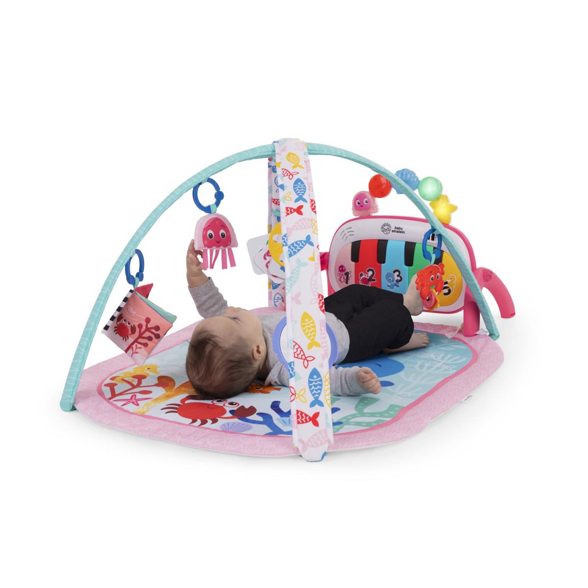 Gimnasio Musical 4 En 1 Rosa Baby Einstein image number null