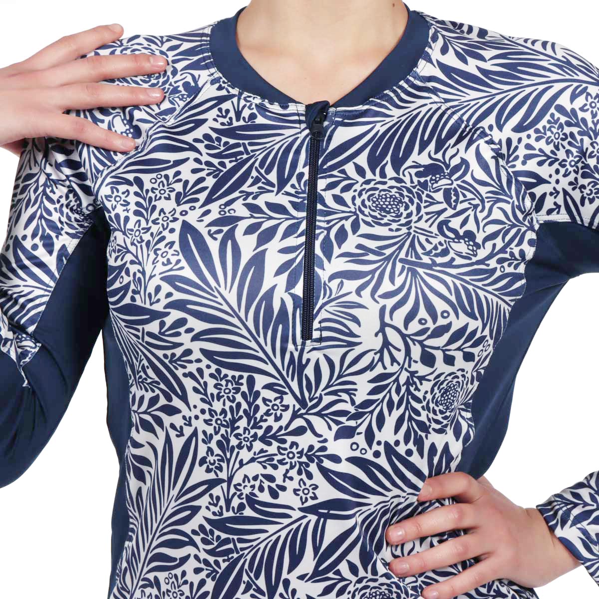 Playera Manga Larga Rash Guard Sport SkySoul para Mujer image number null