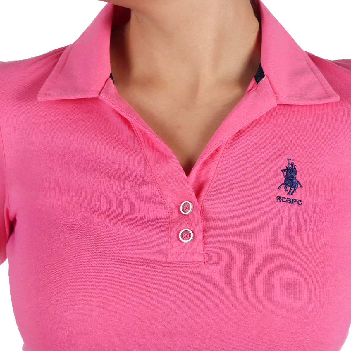 Playera Tipo Polo Manga 3/4 Royal Polo Club Mujer image number null